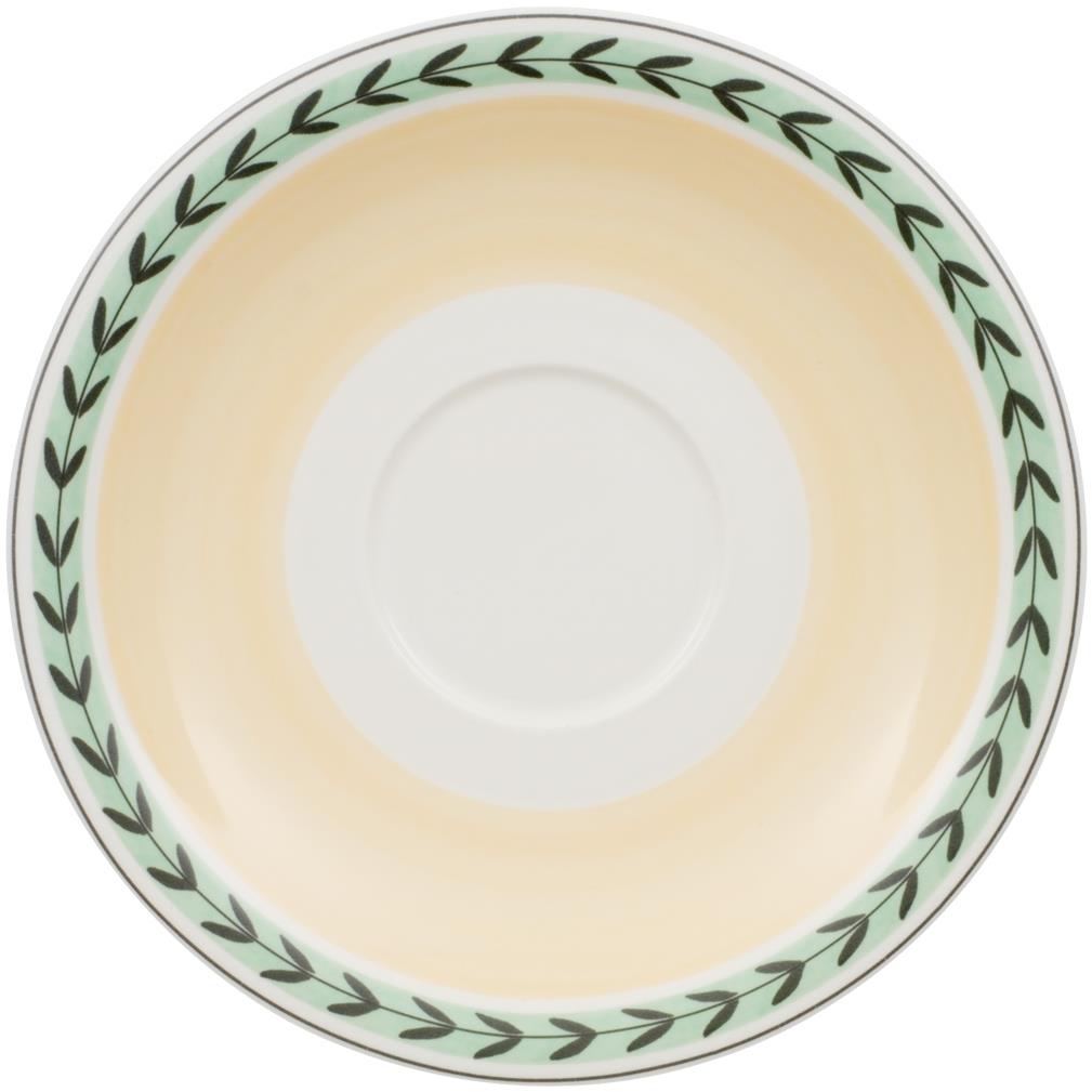 VILLEROY & BOCH CHARM & BREAKFAST FRENCH GARDEN Podšálek k šálku na bílou kávu XL