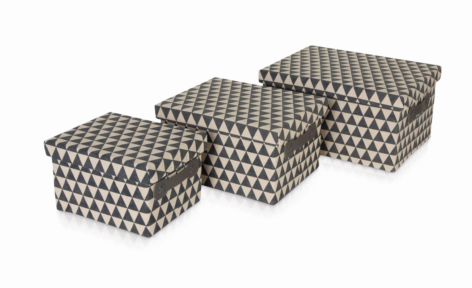 CANVAS set s víkem a se vzorem