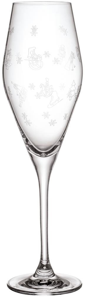 VILLEROY & BOCH Toy's Delight vánoční sklenice, na šampaňské 2 ks