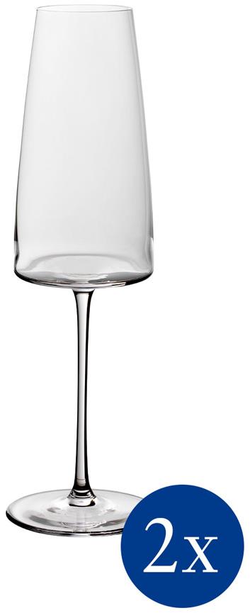 VILLEROY & BOCH Metrochic, vyskoké sklenice na šampaňské 2 ks