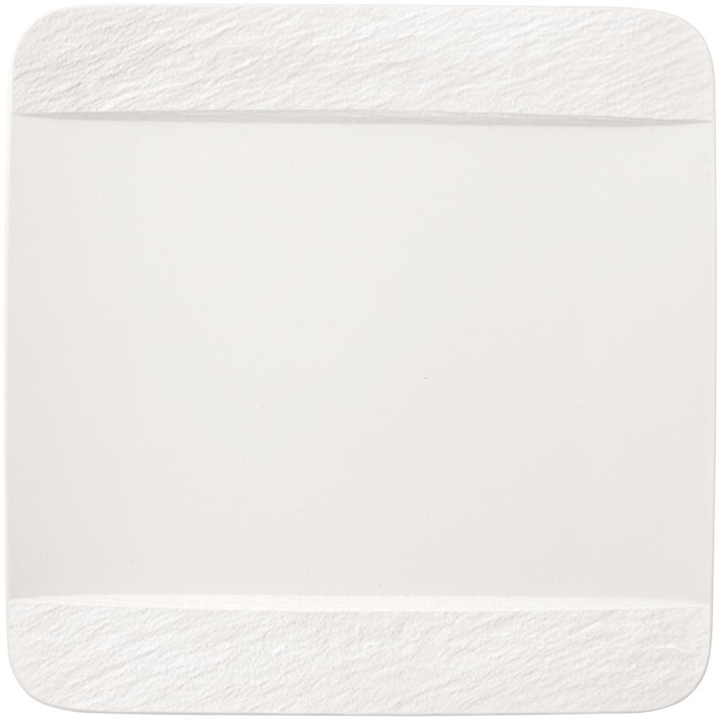VILLEROY & BOCH MANUFACTURE ROCK BLANC Čtvercový, 28 cm