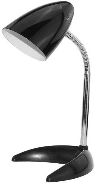 Avide Stolní lampa E27 černá se základnou ve tvaru C