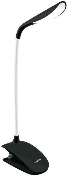 Avide Nabíjecí stmívatelná LED lampička s klipem 15W černá