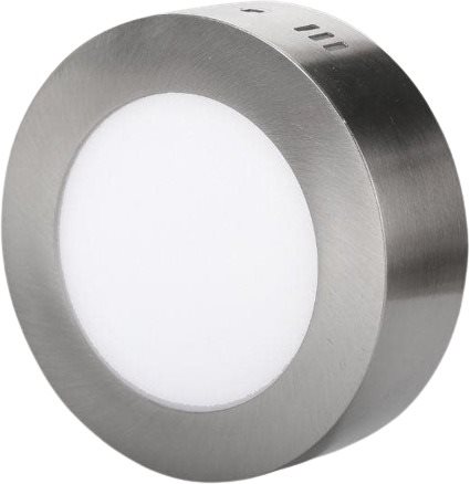 Avide přisazený LED panel 6W denní kruhový matný chrom