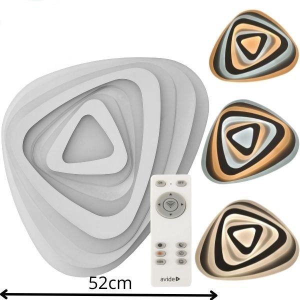 Avide LED stropní Avide Yvette 52cm 90W