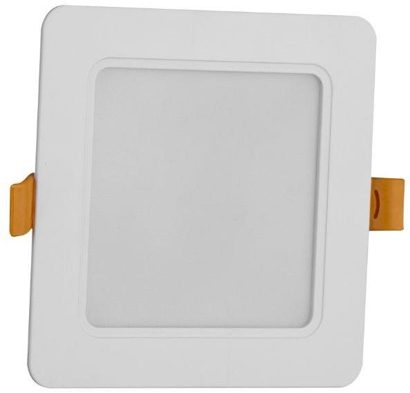 Avide Vestavný LED panel 9W teplá čtvercový 12cm