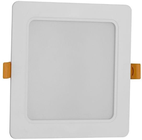 Avide Vestavný LED panel 12W teplá čtvercový 14,5cm