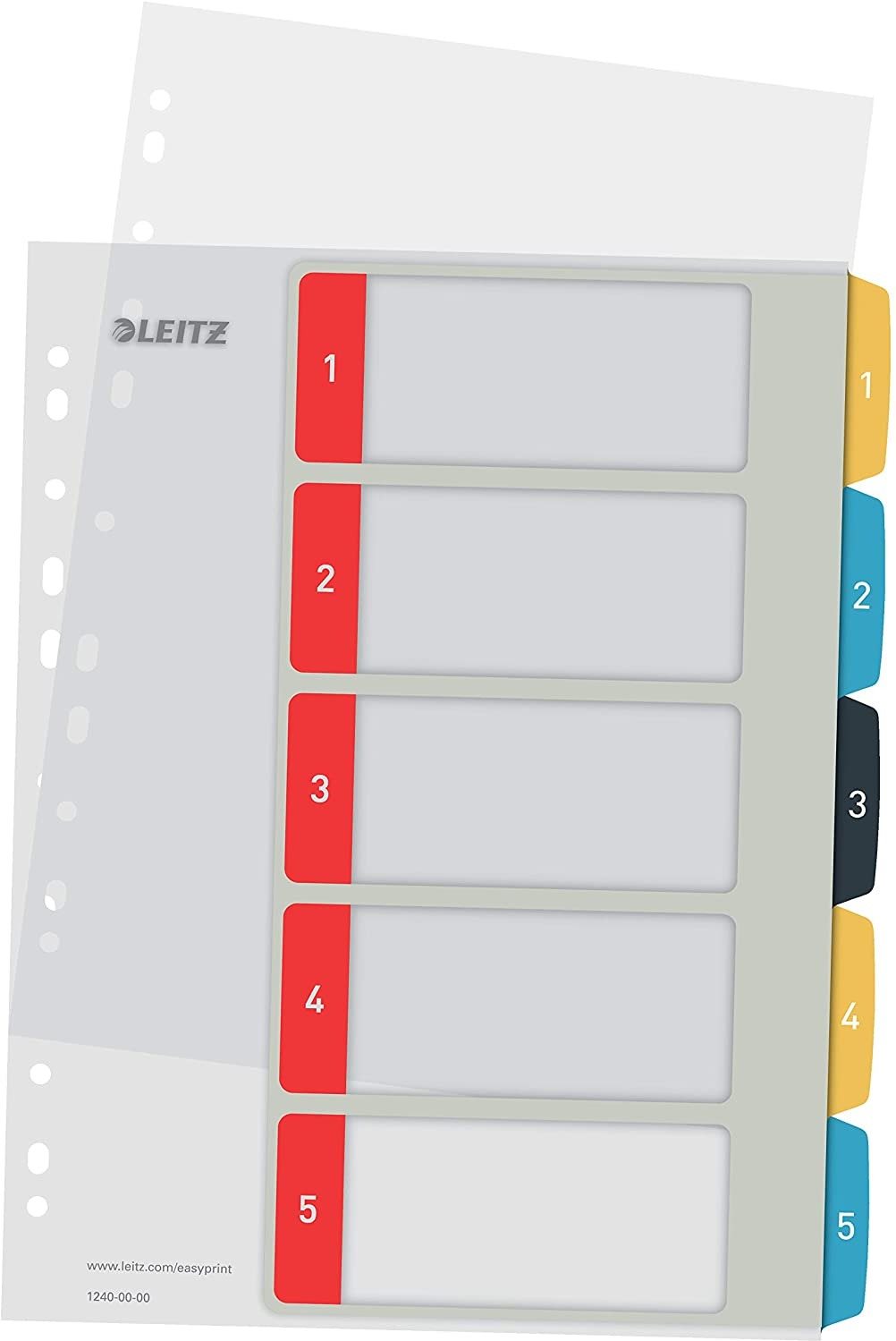 LEITZ Cosy A4 1-5 - Rychlý a spolehlivý rozřaďovač papírů