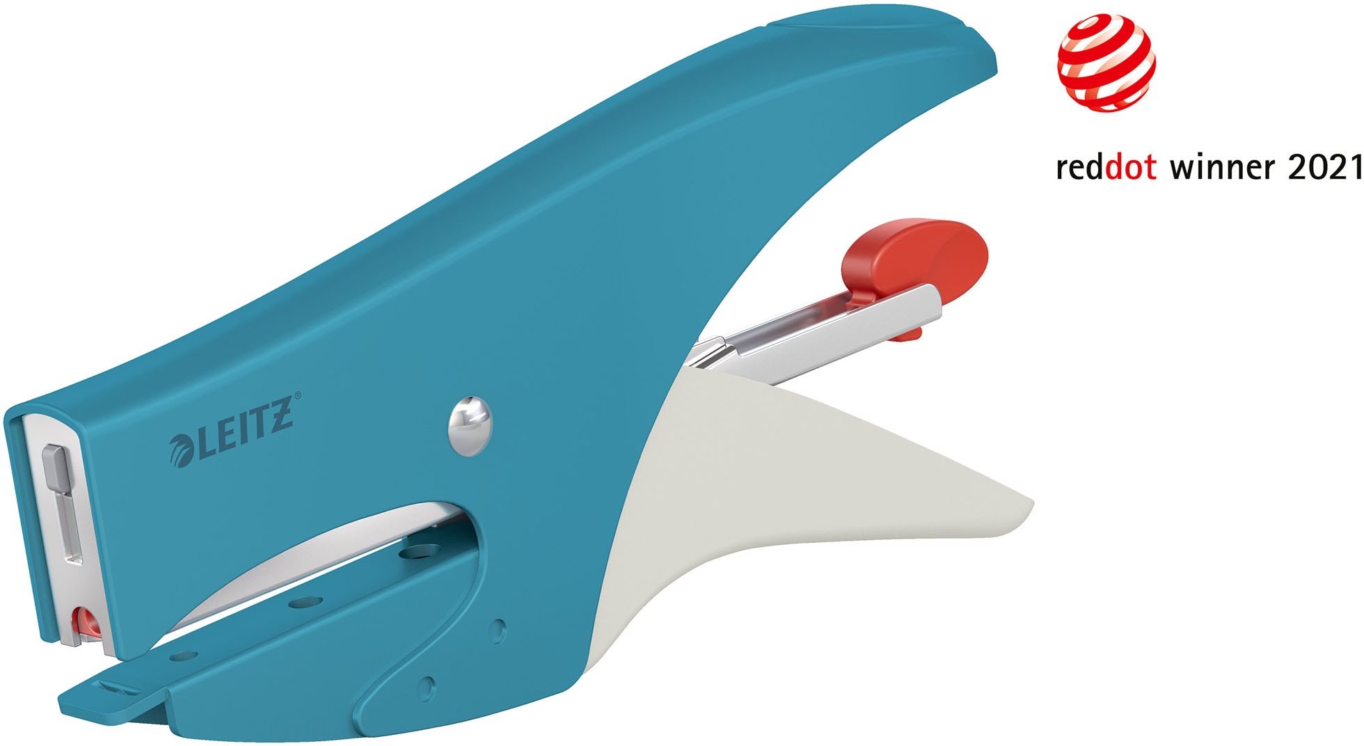 Sešívačka LEITZ Cosy modré pro efektivní sešívání dokumentů