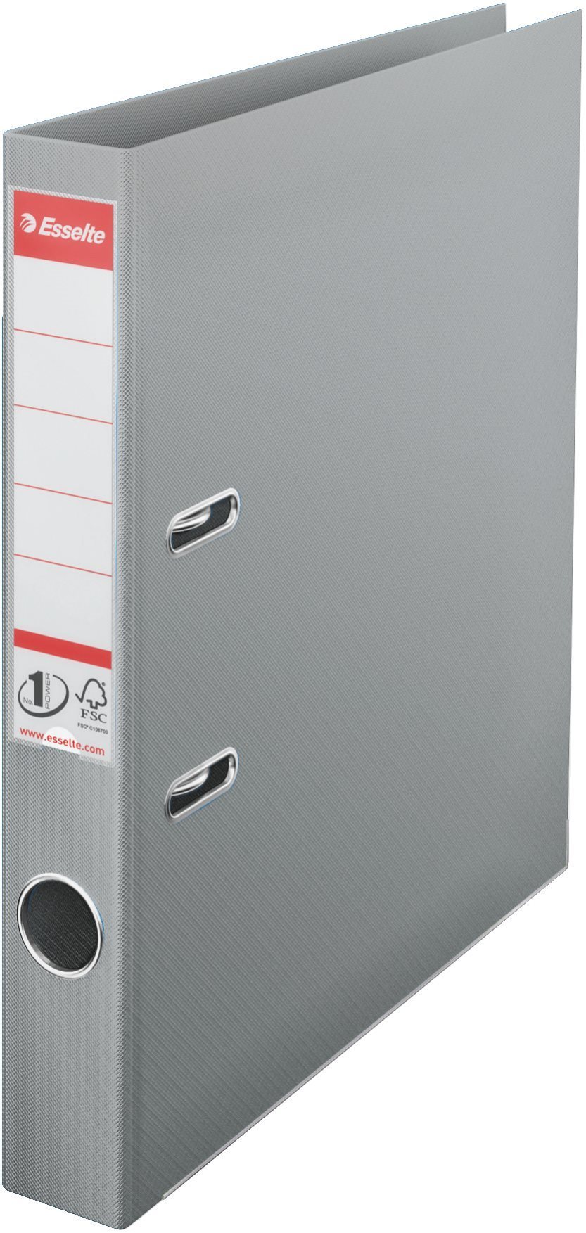 Šanony a pořadače ESSELTE No. 1 Power A4 50mm šedý