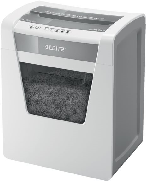 Skartovač LEITZ IQ Office P4 v kancelářském prostředí