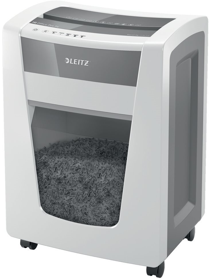 Skartovač LEITZ IQ Office Pro P4 v kancelářském prostředí