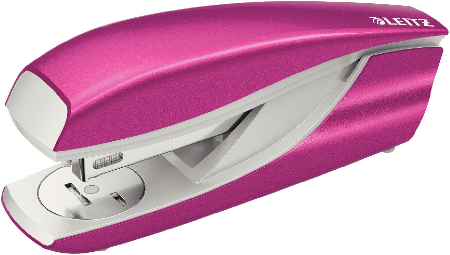 Sešívačka LEITZ New NeXXt WOW 5502 v metalické růžové barvě