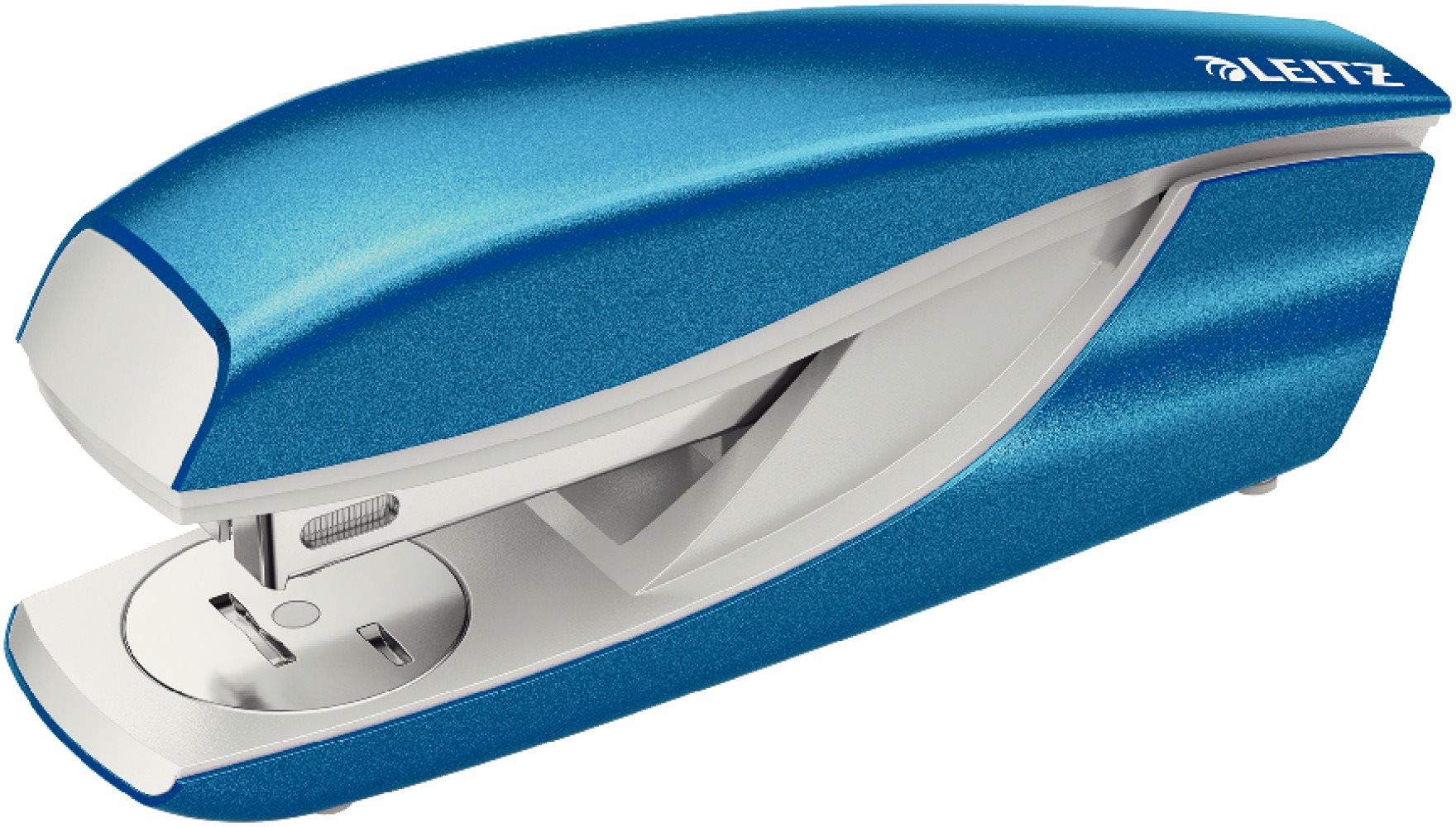 LEITZ New NeXXt WOW 5502 - metalická modrá sešívačka