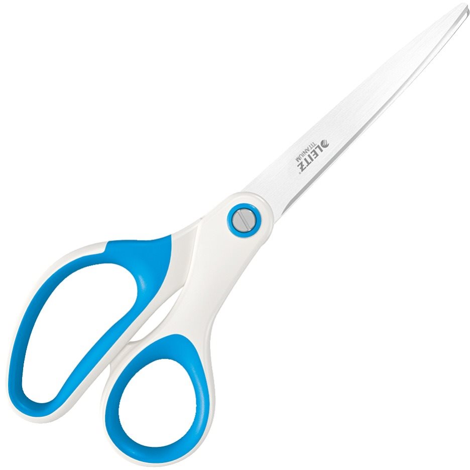 LEITZ WOW 20.5 cm modré - kvalitní nůžka na papír