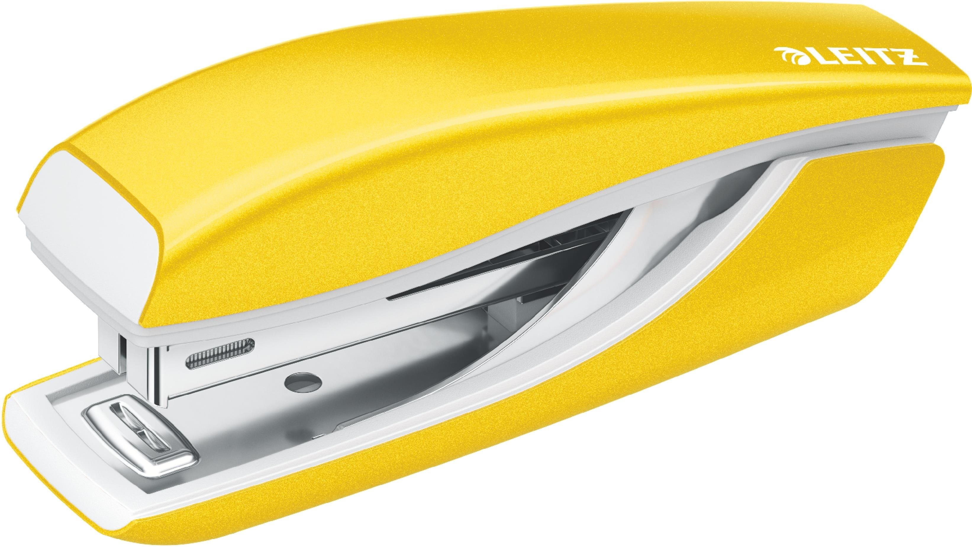 Sešívačka LEITZ NeXXt 5528 v žluté barvě