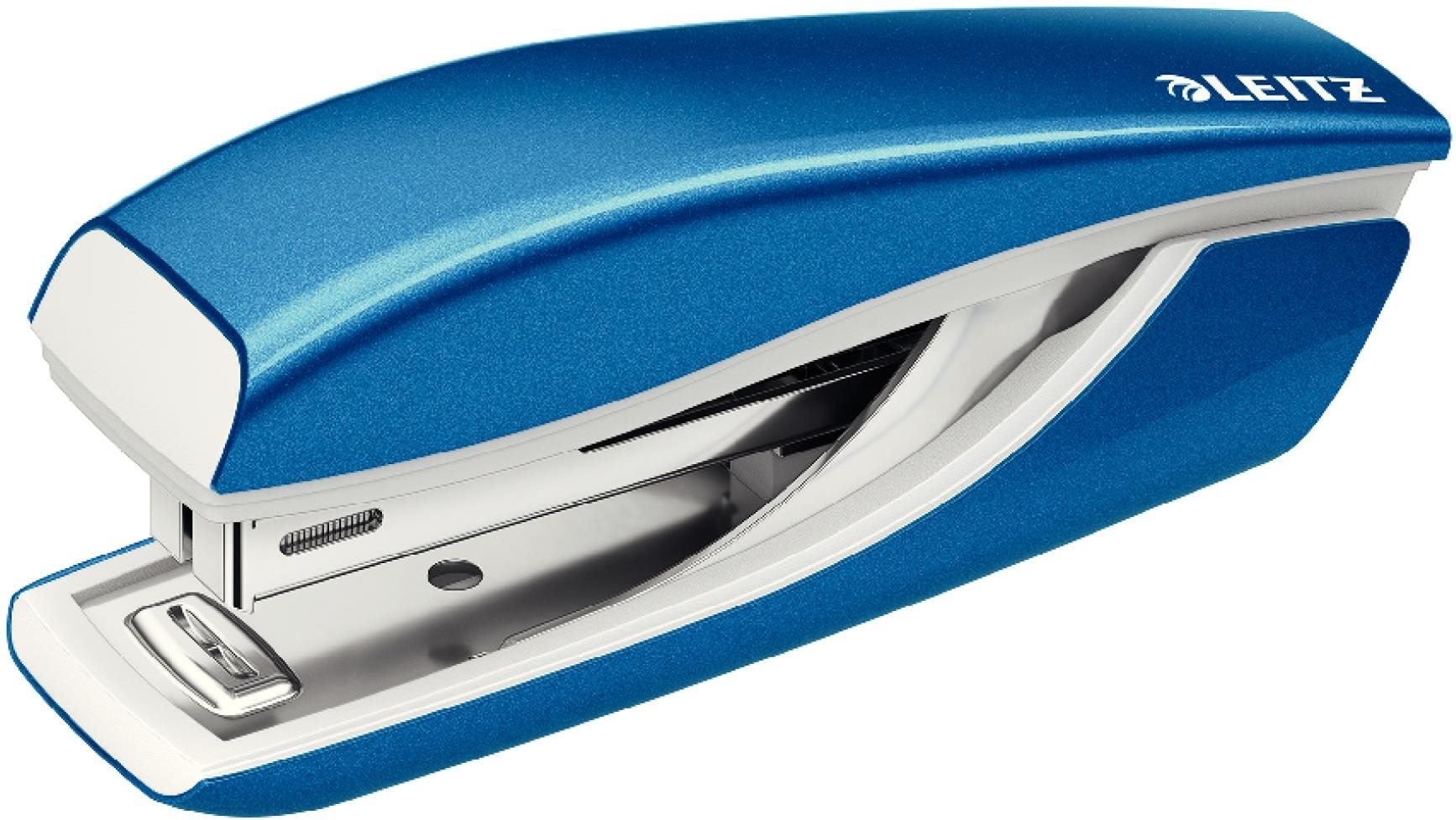 Sešívačka LEITZ NeXXt 5528, metalická modrá