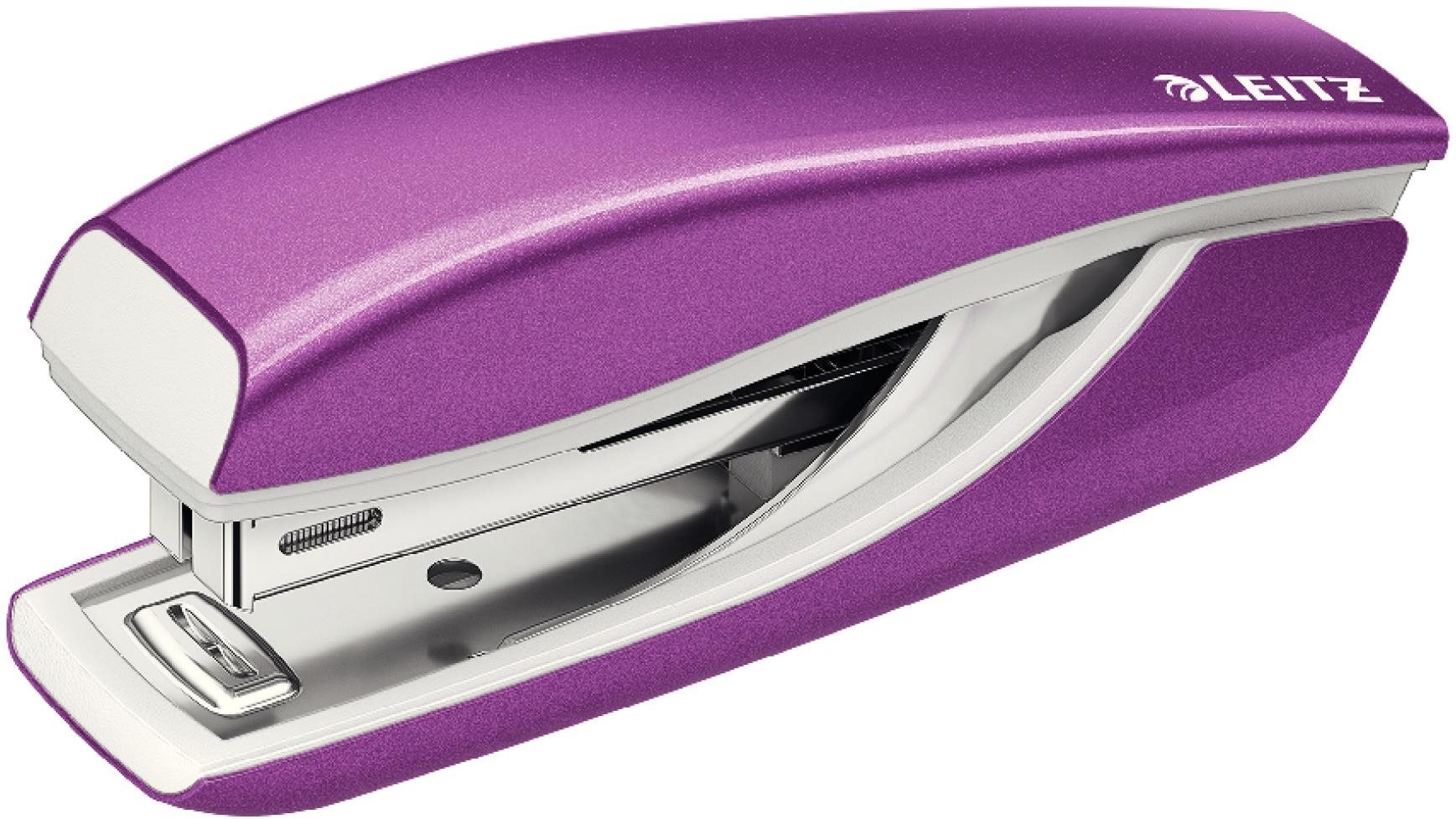 Sešívačka LEITZ NeXXt 5528 - purpurová barva