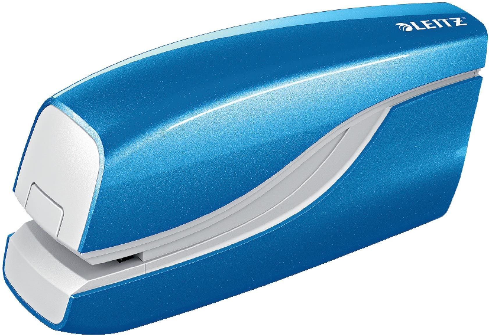 Sešívačka LEITZ NeXXt WOW 5566 v metalické modré barvě