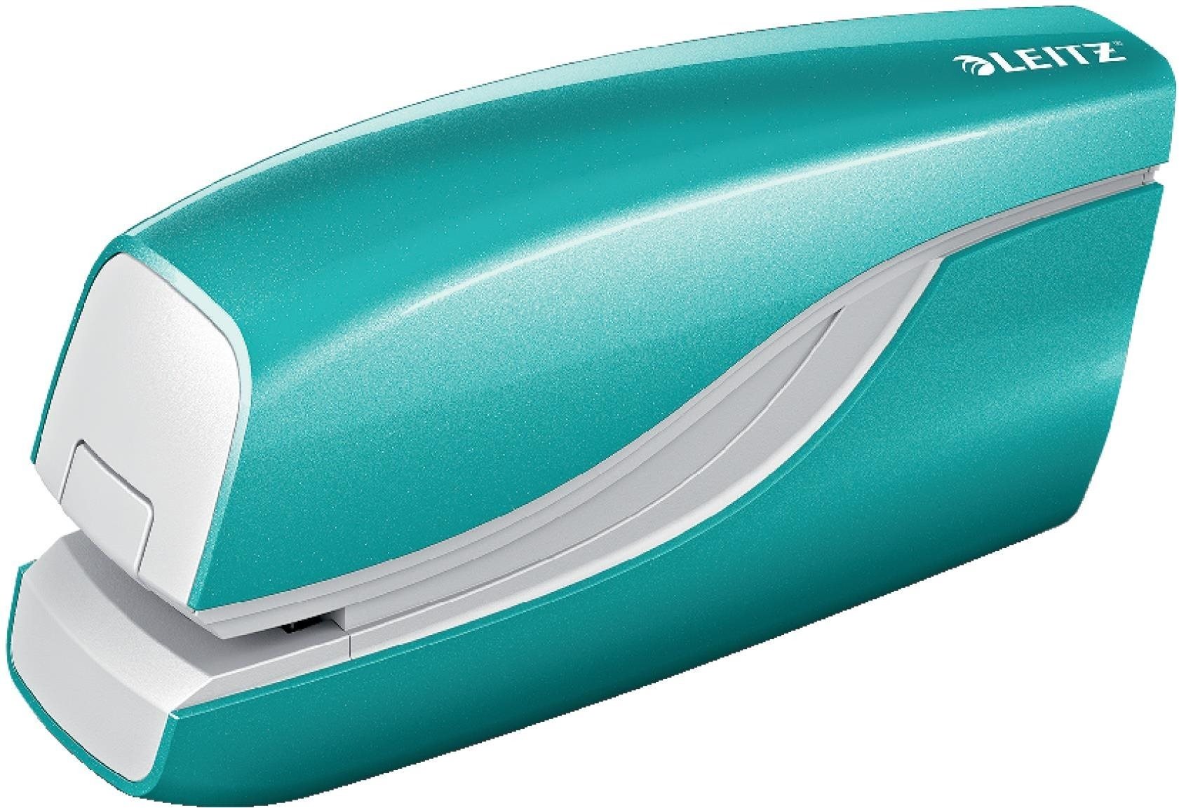 Sešívačka LEITZ NeXXt WOW 5566 v ledově modré barvě