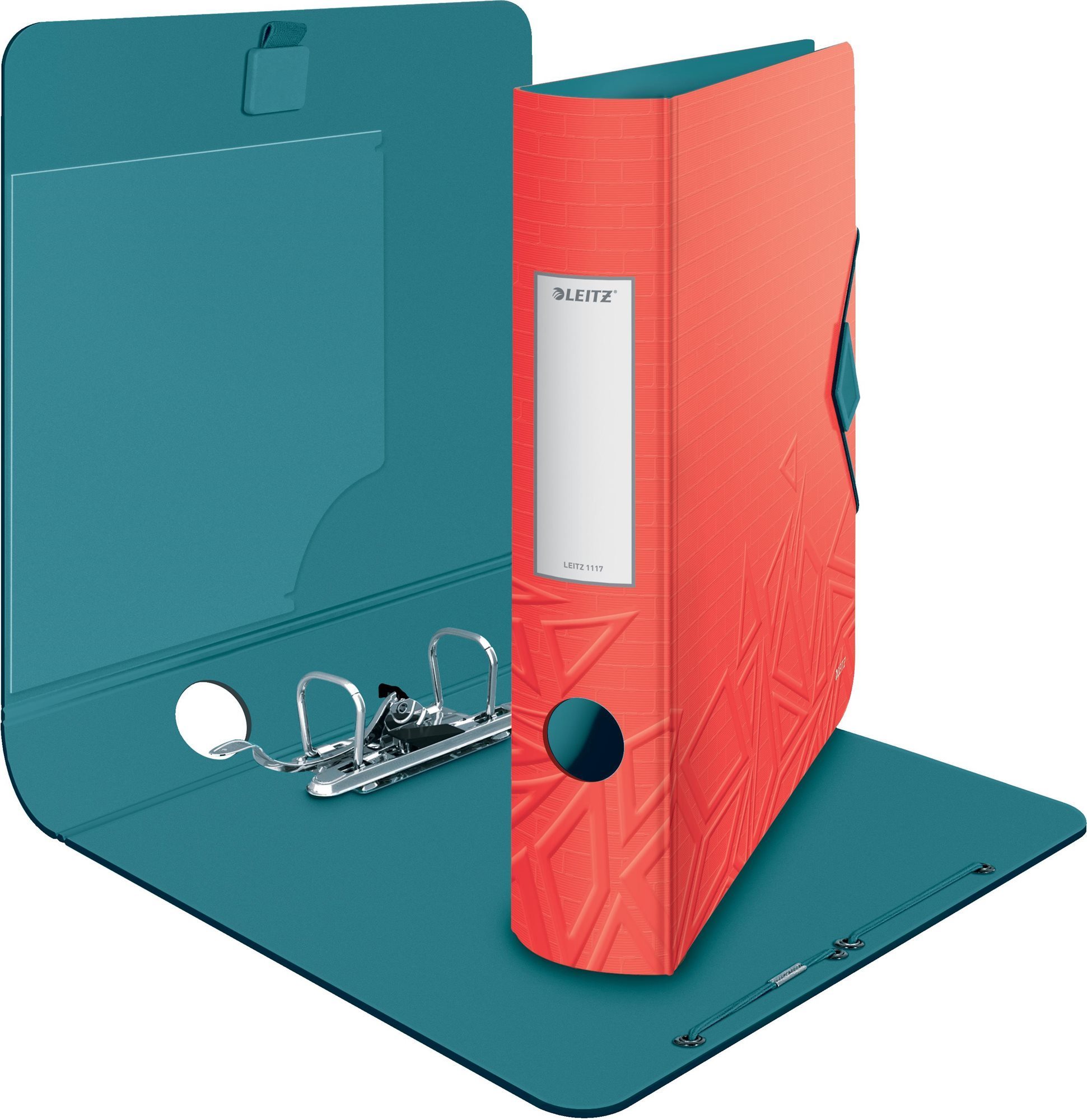 Šanov LEITZ 180° Active UrbanChic A4 65 mm červený