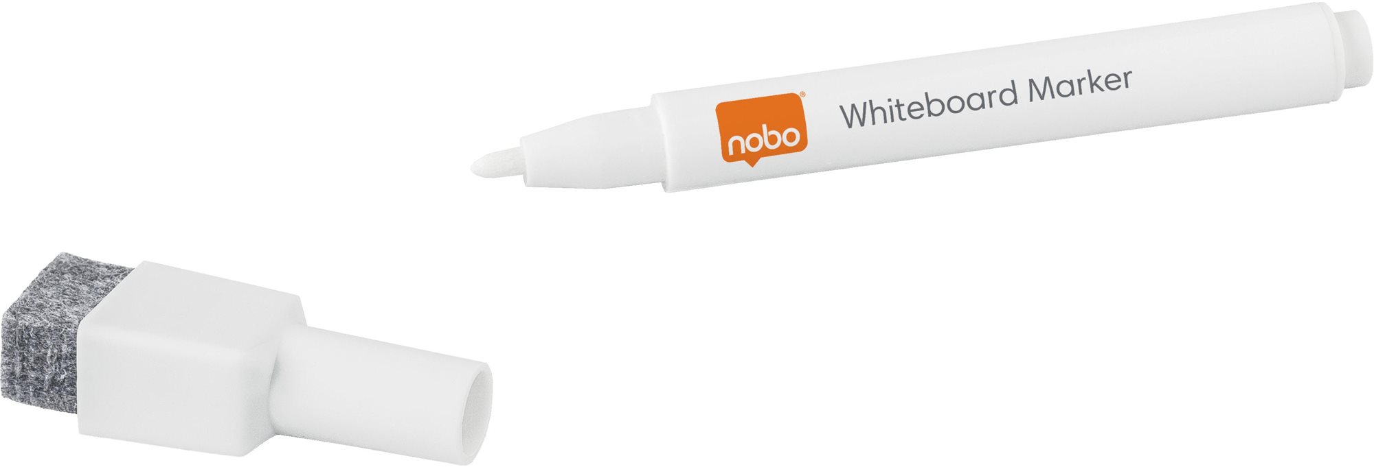 NOBO Dry-Erase Marker White, bílý - balení 6 ks