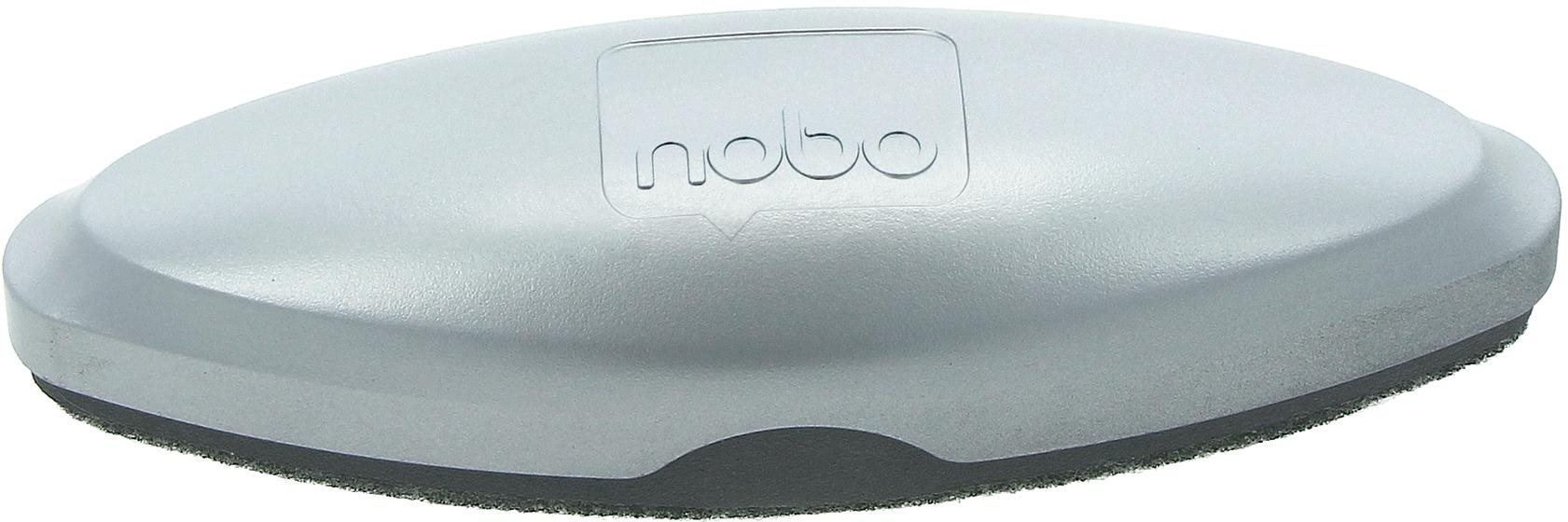 NOBO Diamond Glass Board Eraser, stříbrná