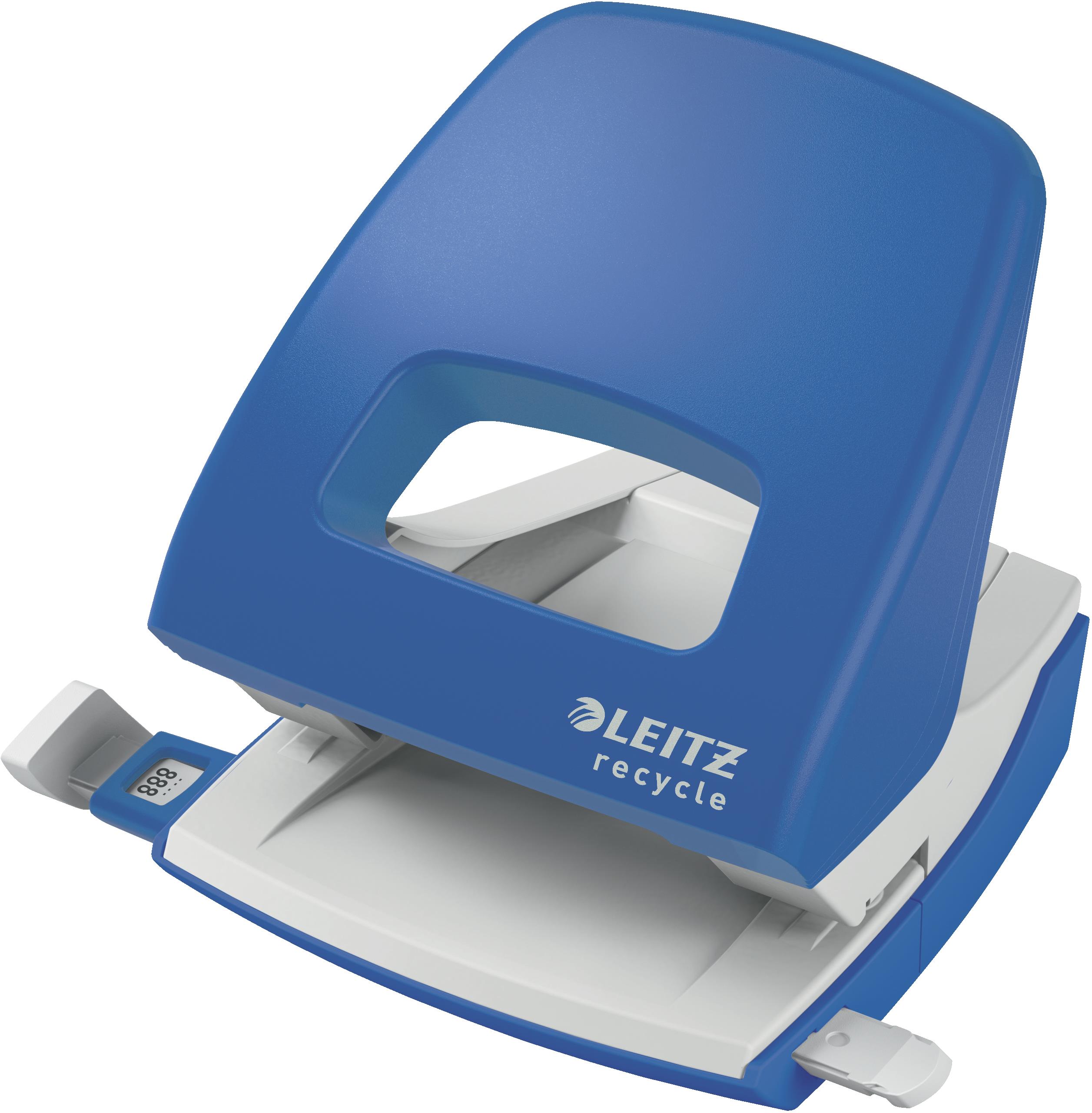 LEITZ RECYCLE NeXXt modrá - děrovačka