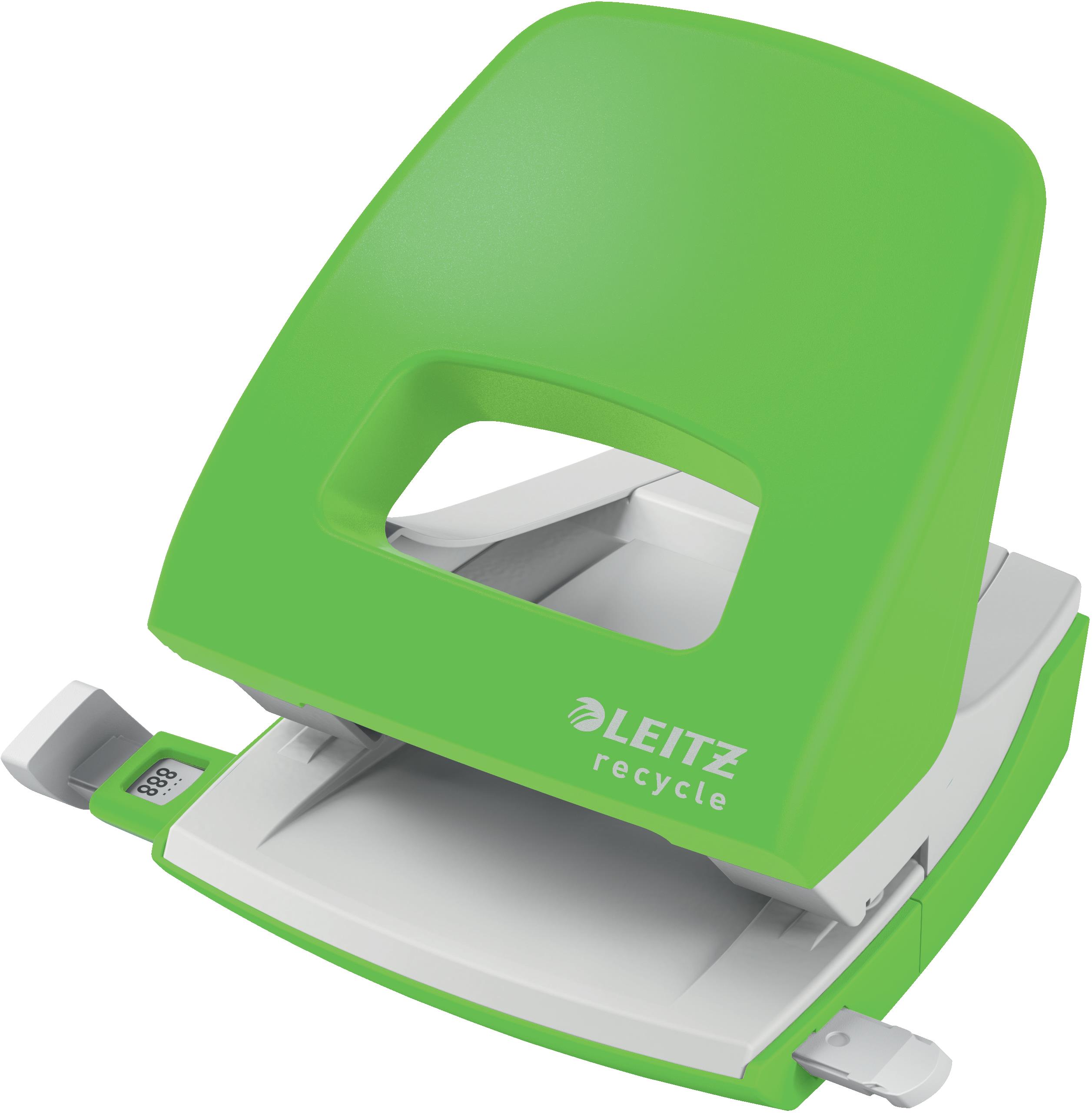 LEITZ RECYCLE NeXXt zelená - Děrovačka pro profesionální použití