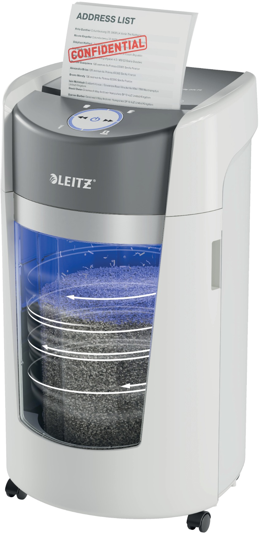 Skartovač LEITZ IQ OptiMax 225 P5