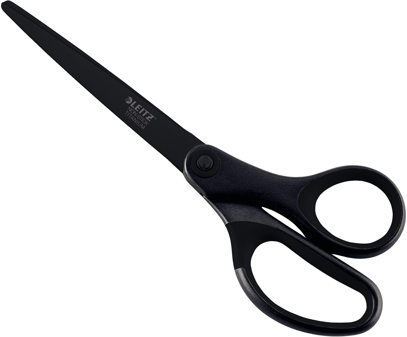 Leitz nepřilnavé nůžky 20.5 cm, černé