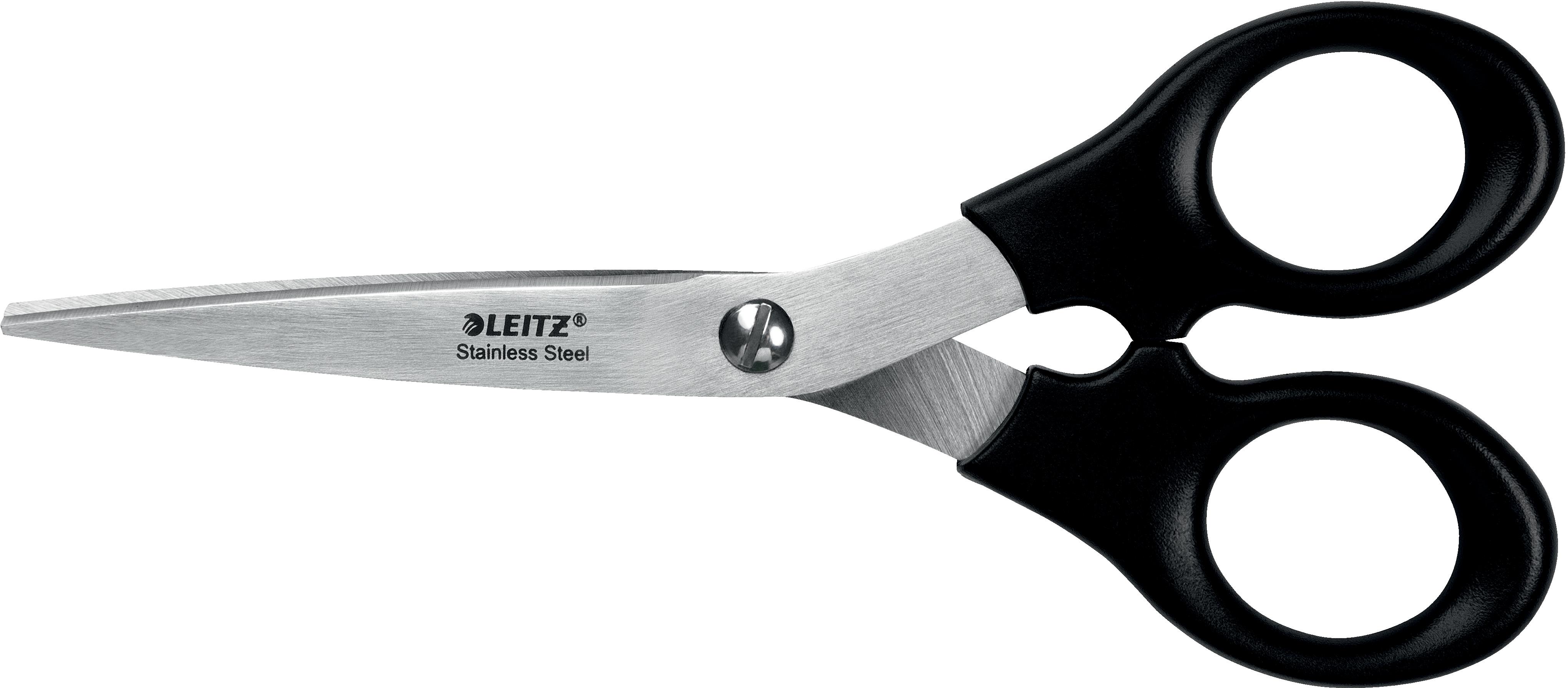 Leitz nůžky - Šetrné a Precizní, 18,5 cm, Šedá
