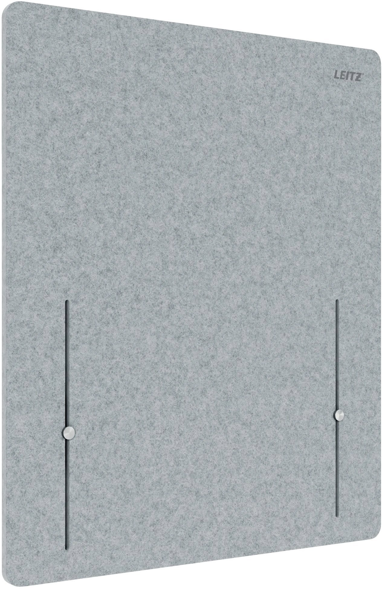 LEITZ přepážka na stůl 70 × 60 cm, výškově nastavitelná, šedá