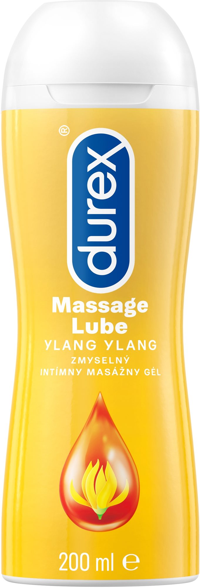 DUREX Masážní gel 2v1 Ylang Ylang 200 ml