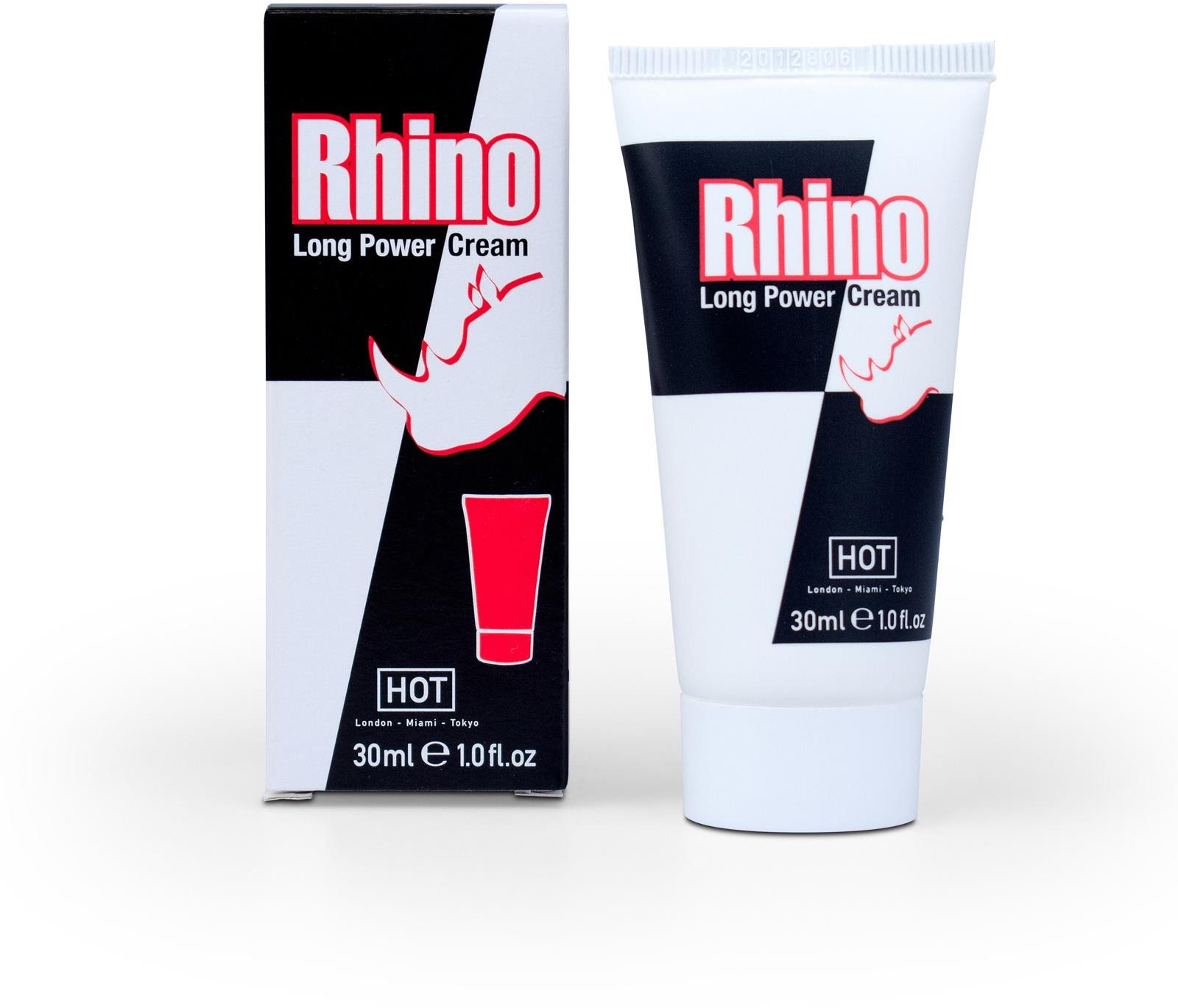HOT Krém na penis - Hot Rhino Long Power 30 ml