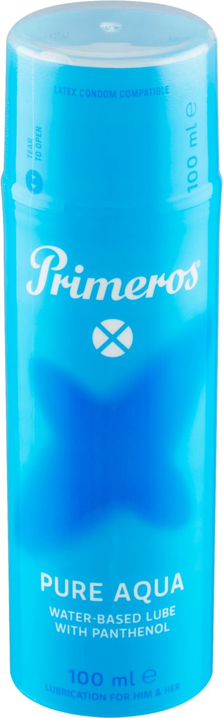 PRIMEROS Pure Aqua lubrikační gel s přídavkem panthenolu, 100 ml