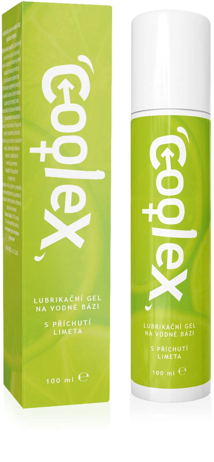 COOLEX na vodní bázi limeta (airless) 100 ml