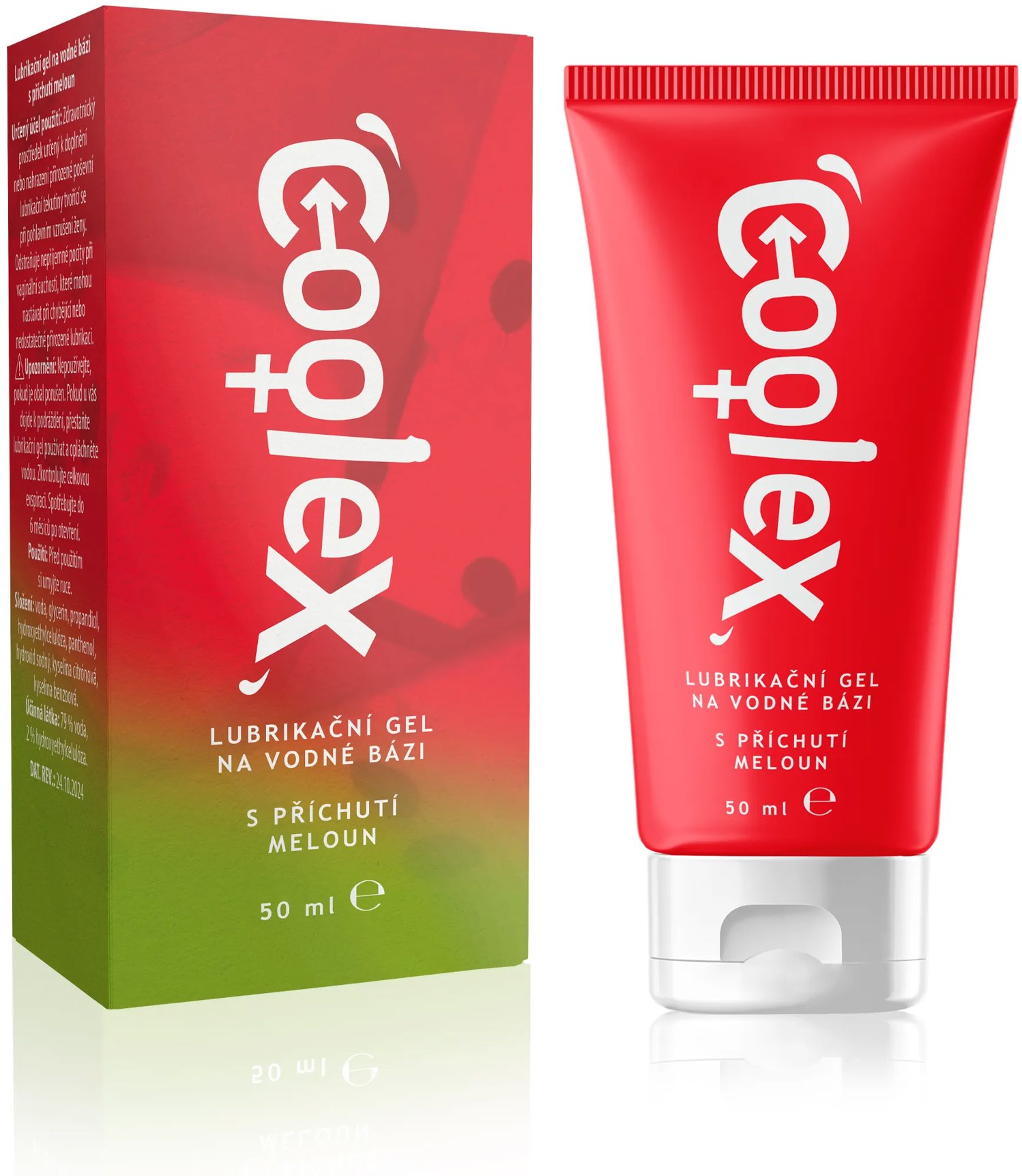 COOLEX na vodní bázi meloun (tuba) 50 ml