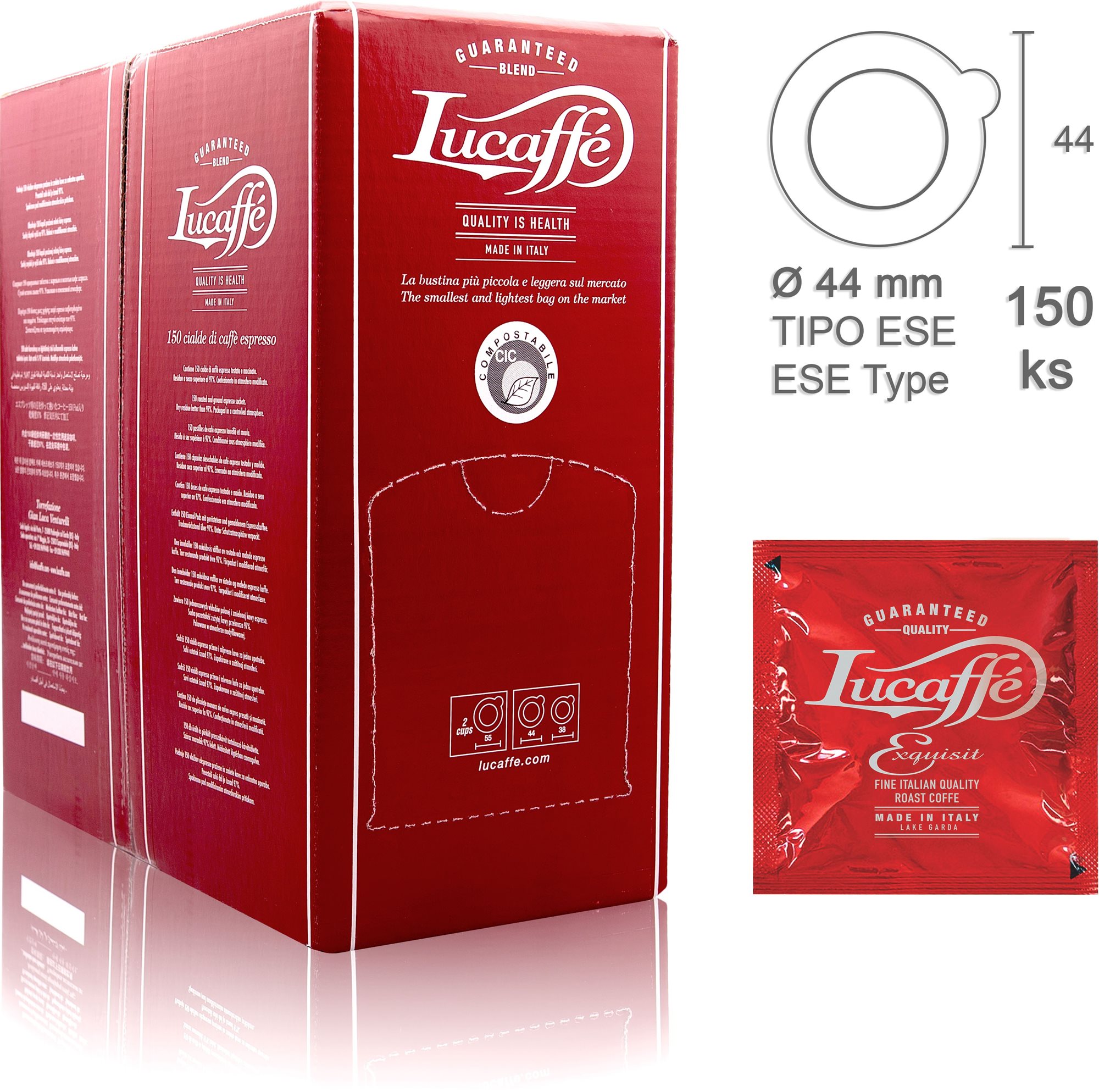 Lucaffe PODS Exquisit 150ks