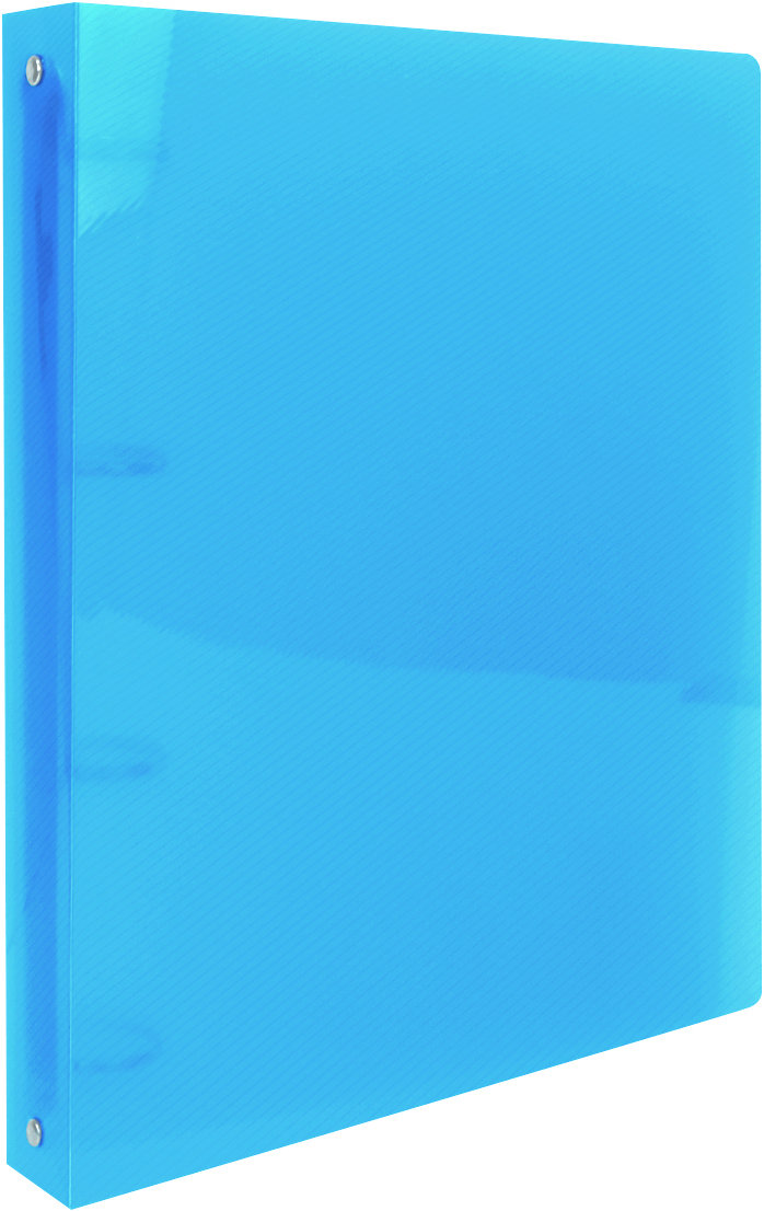 LUMA Pořadač A4 40 mm 4kroužkový, modrý