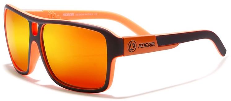 KDEAM Bayonne 4 Black / Orange