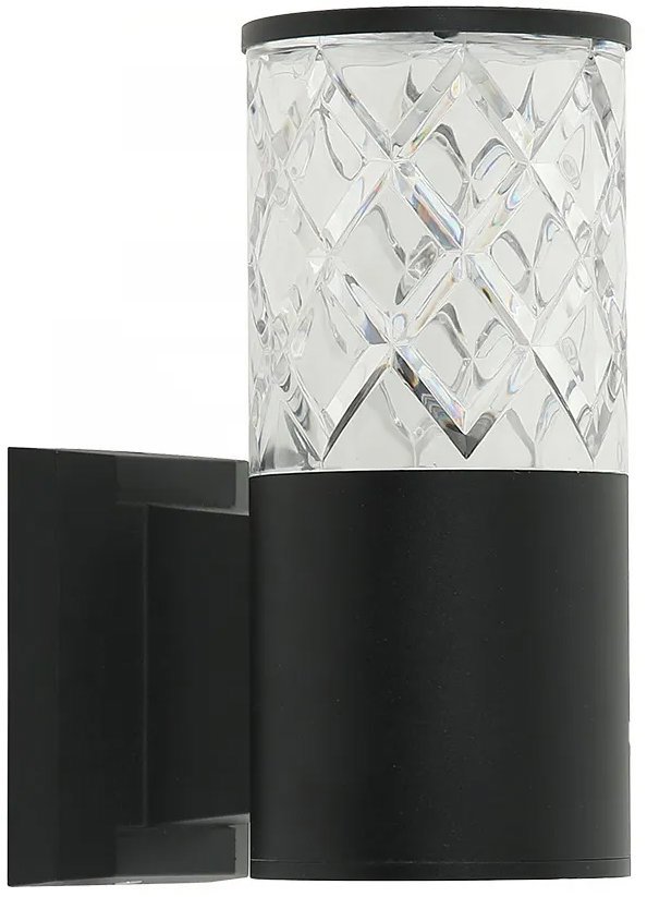 Luxera Prezent Even 1 × E27 40 W IP54, venkovní nástěnné svítidlo, černé