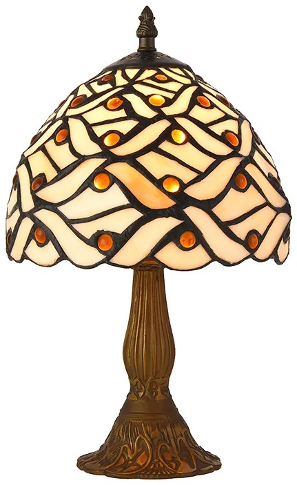 Luxera Prezent Tiffany 224 vitrážová lampa