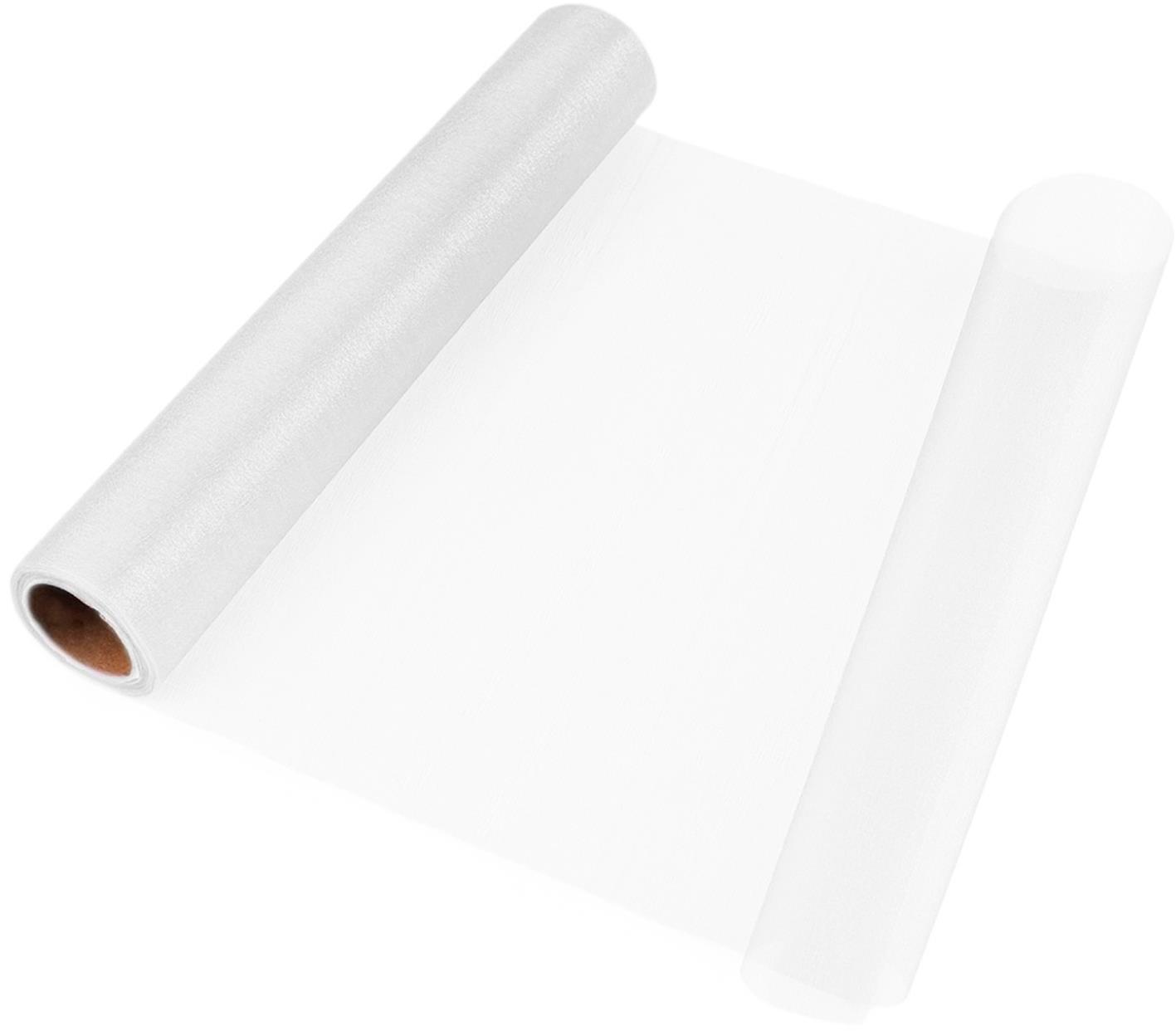 LAALU Organza bílá 36 cm x 10 m