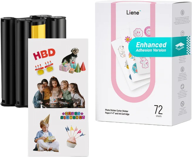 Sada Liene 10x18 cm pro tisk samolepek