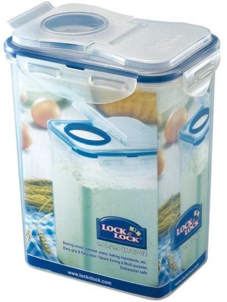 LOCKnLOCK Dóza na potraviny 1800 ml, s otvorem pro sypání