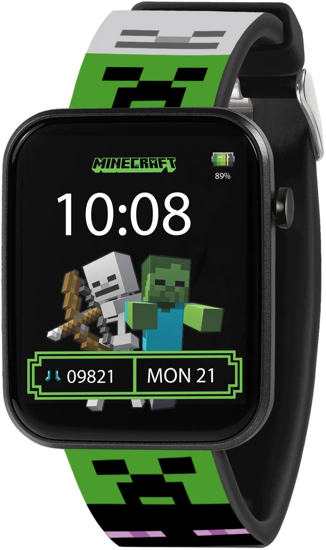 Lazerbuilt Minecraft černo-zelené