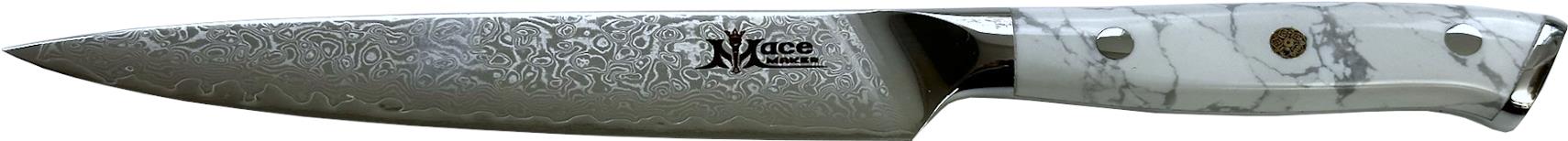 MaceMaker White Stone - SanMai Utility kuchyňský nůž