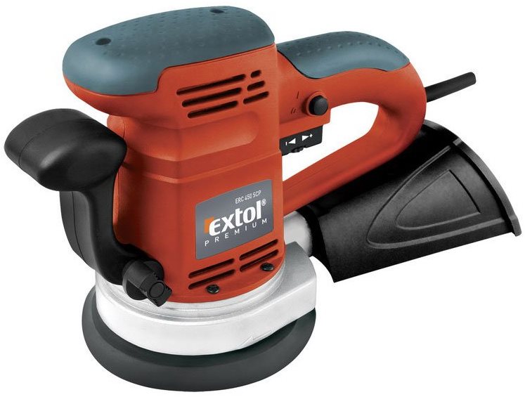 EXTOL PREMIUM bruska excentrická, 125mm, 150mm, 450W, 8894202