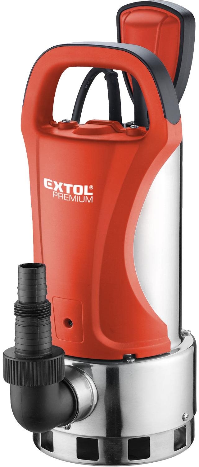 EXTOL PREMIUM čerpadlo ponorné kalové, 1100W, 18500l/h, 8895009